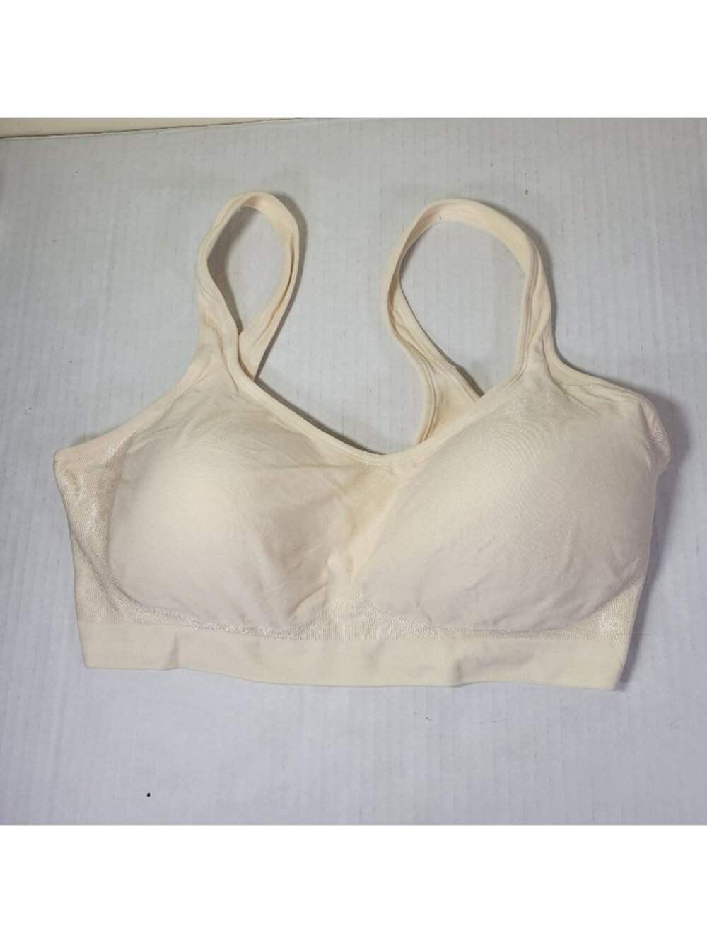 Truekind Beige Daily Comfort Wire Free Shaper Bra #10022 Size 2X